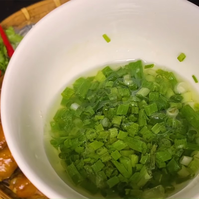 Bước 5 Hoàn thành Xôi‌ ‌gà‌ ‌rôti‌ ‌trứng‌ ‌non‌