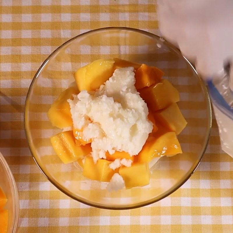 Bước 5 Hoàn thành Bingsu xoài