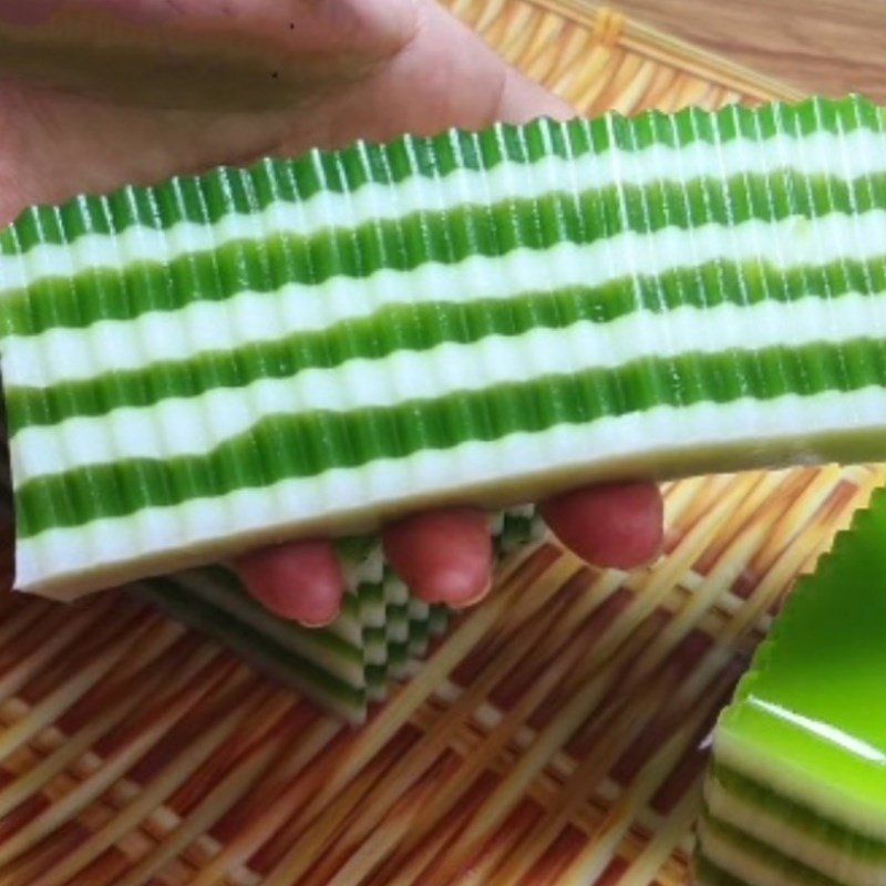 Bước 6 Hoàn thành Rau câu lá dứa nước cốt dừa