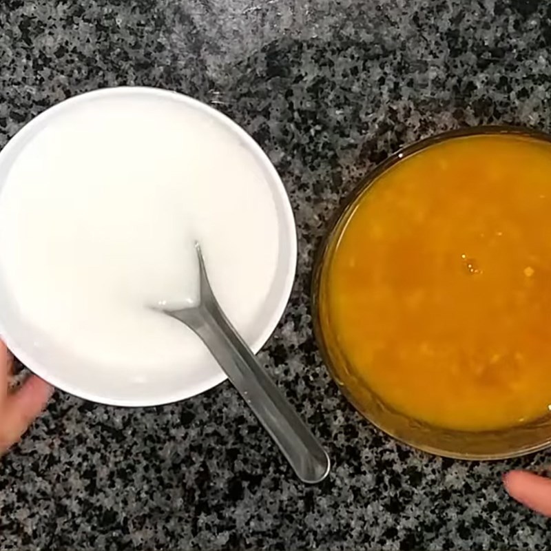 Bước 4 Hoàn thành Chè bí đỏ bằng nồi cơm điện