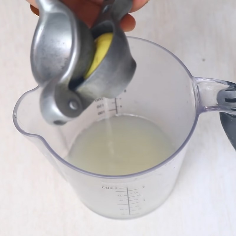 Bước 3 Hoàn thành Nước ép nha đam