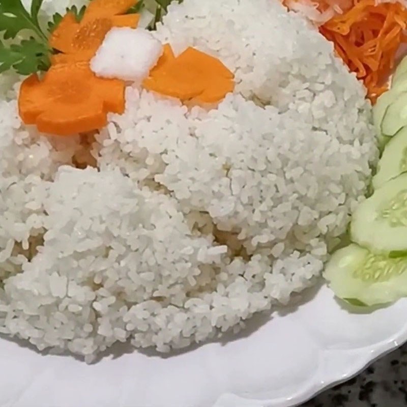 Bước 7 Hoàn thành Cơm tấm gà nướng