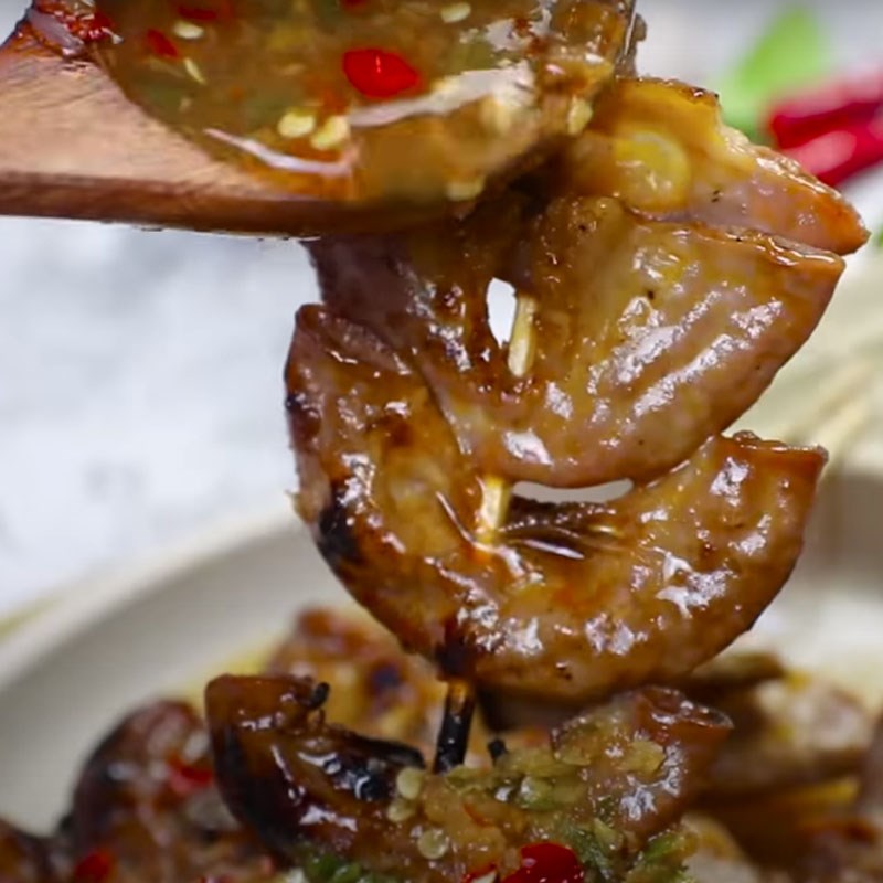 Bước 5 Hoàn thành Lòng nướng mật ong