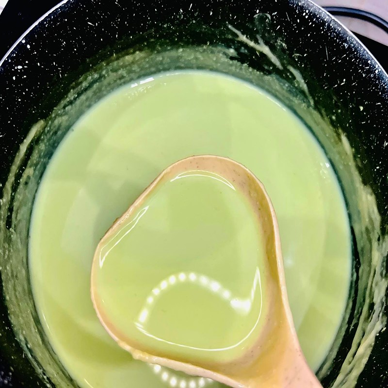 Bước 5 Hoàn thành hỗn hợp sữa matcha Sữa hạt điều matcha (công thức được chia sẻ từ người dùng)