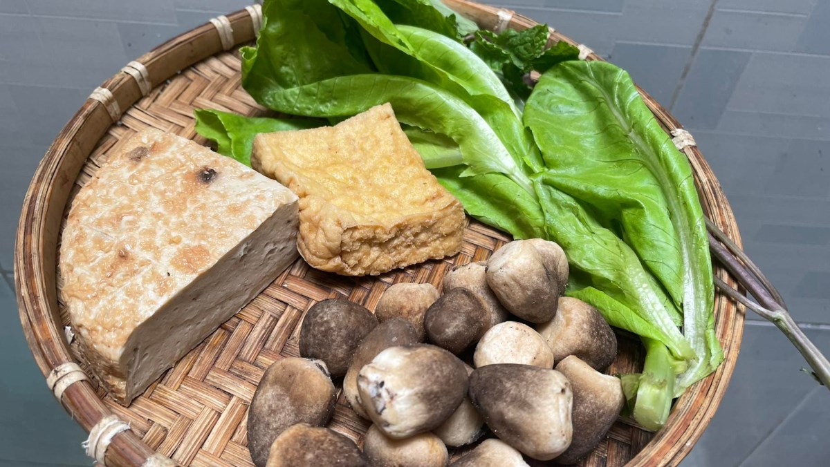Nguyên liệu món ăn hủ tiếu khô chay