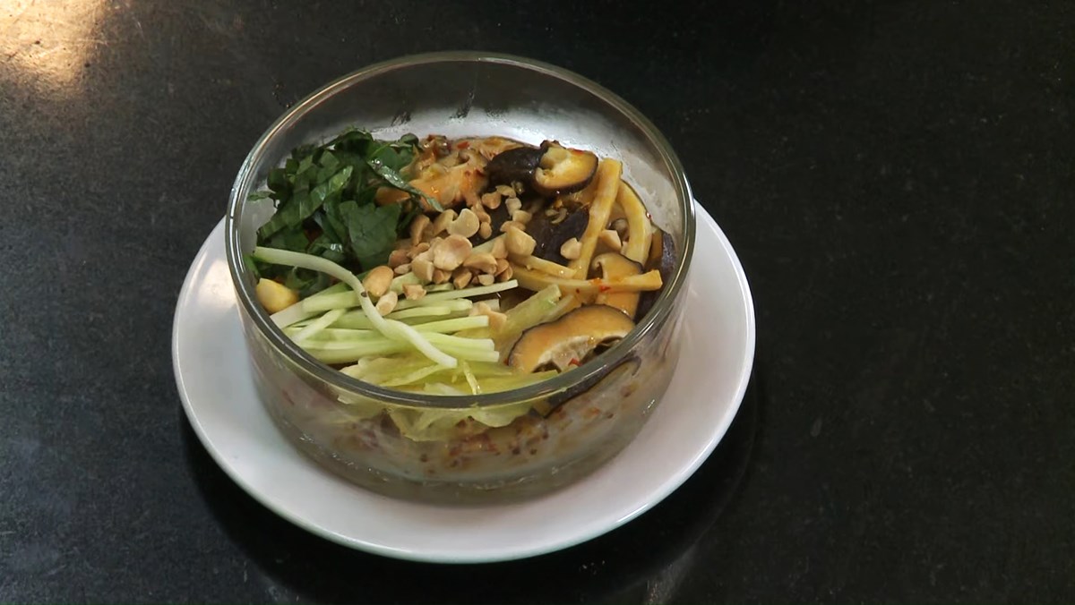Hủ tiếu sa tế chay