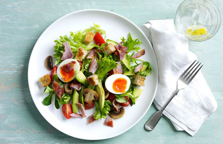 Bước 3 Thành phẩm Salad bơ trứng gà