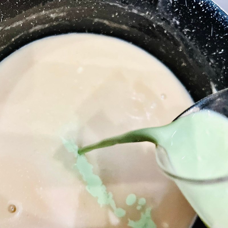 Bước 5 Hoàn thành hỗn hợp sữa matcha Sữa hạt điều matcha (công thức được chia sẻ từ người dùng)
