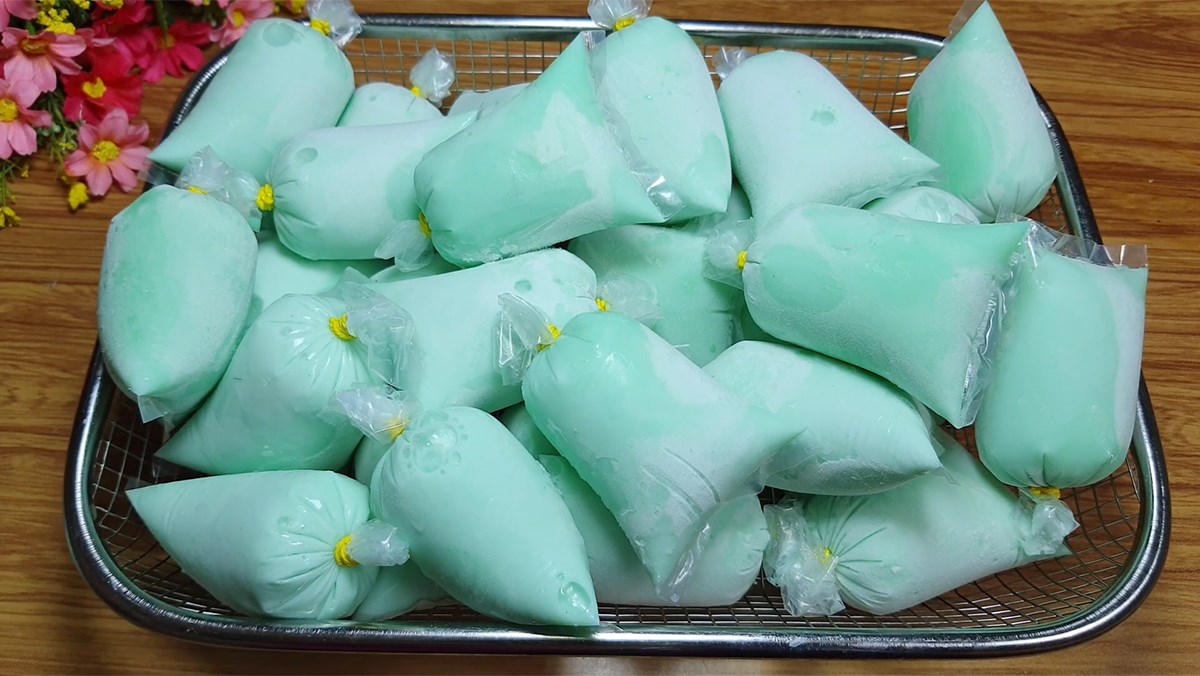 Kem siro bạc hà