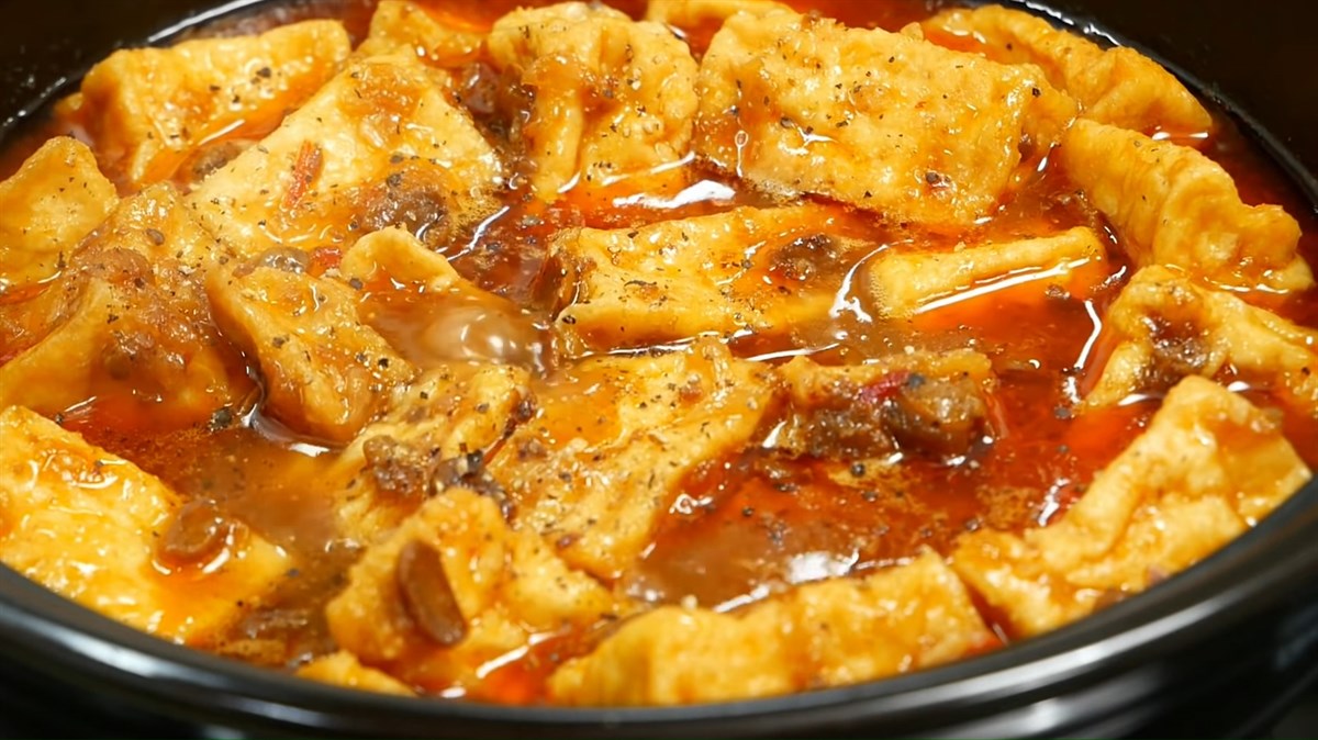 Đậu hũ kho tương