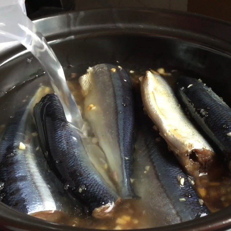 Bước 3 Kho cá Cá thu Nhật kho tiêu