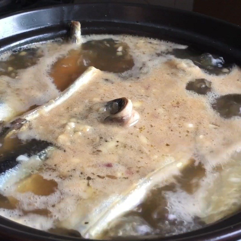 Bước 3 Kho cá Cá thu Nhật kho tiêu