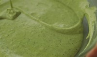 Bước 3 Trộn bột cùng bơ Bánh kem trà xanh matcha