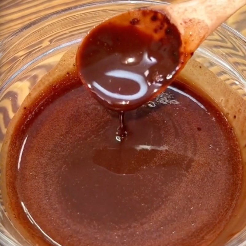 Bước 1 Khuấy tan bột milo Bánh cacao socola (Công thức được chia sẻ bởi Tiktok Cách Nấu Ngon cùng Cách Nấu Ngon)