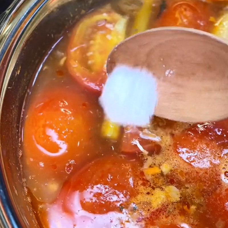 Bước 2 Làm bún cá hộp Bún cá hộp (Công thức được chia sẻ từ TikTok Cách Nấu Ngon cùng Cách Nấu Ngon)