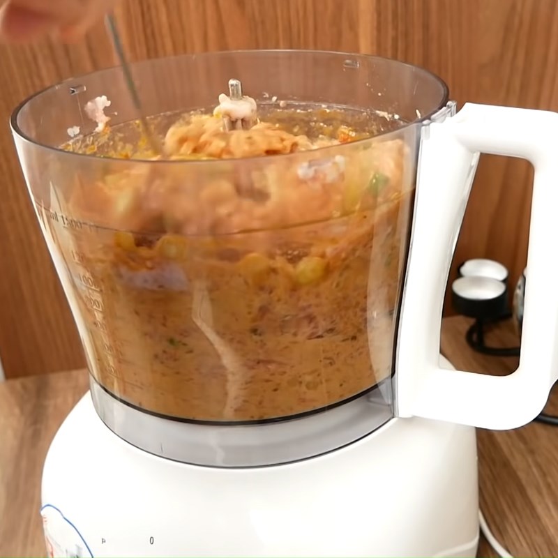 Bước 4 Làm chả Bún riêu cua bằng cua hộp