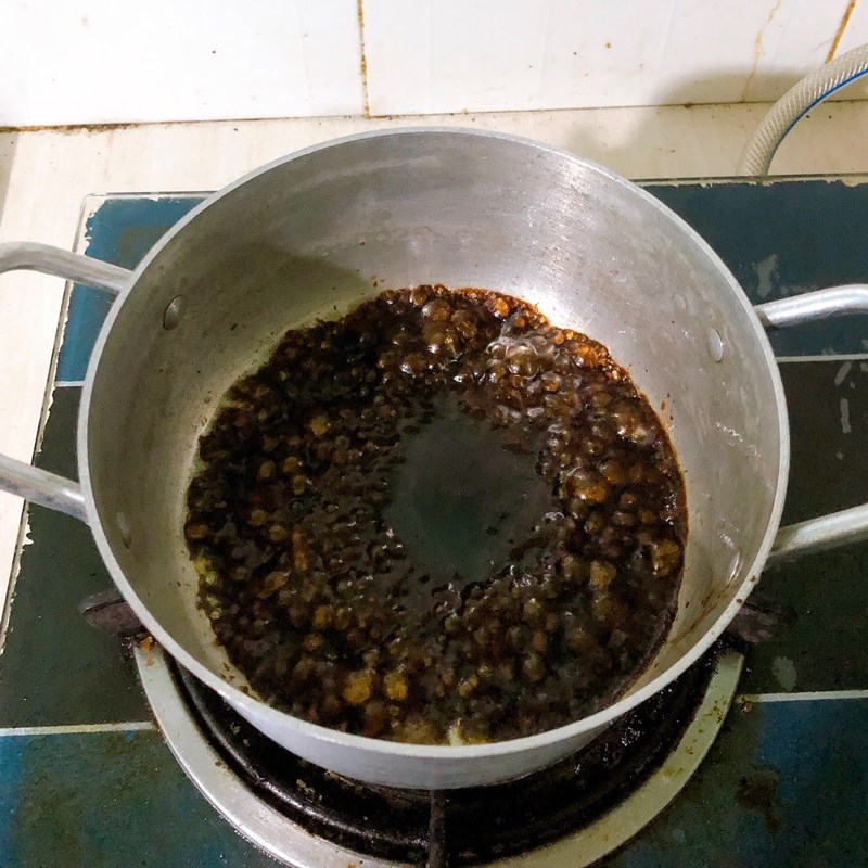 Bước 2 Làm đậu hũ kho nước tương Đậu hũ kho nước tương
