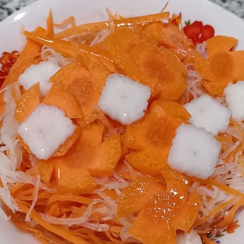 Bước 4 Làm đồ chua ăn kèm Cơm tấm gà nướng