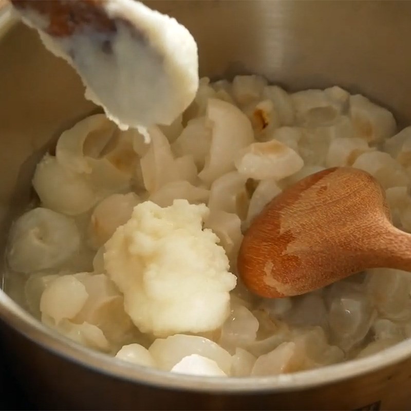 Bước 4 Làm hỗn hợp panna cotta Panna cotta vải