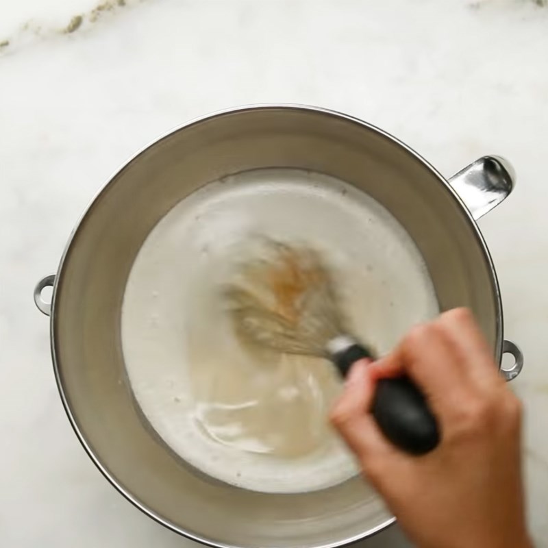 Bước 2 Làm kem Kem hạt điều sữa dừa