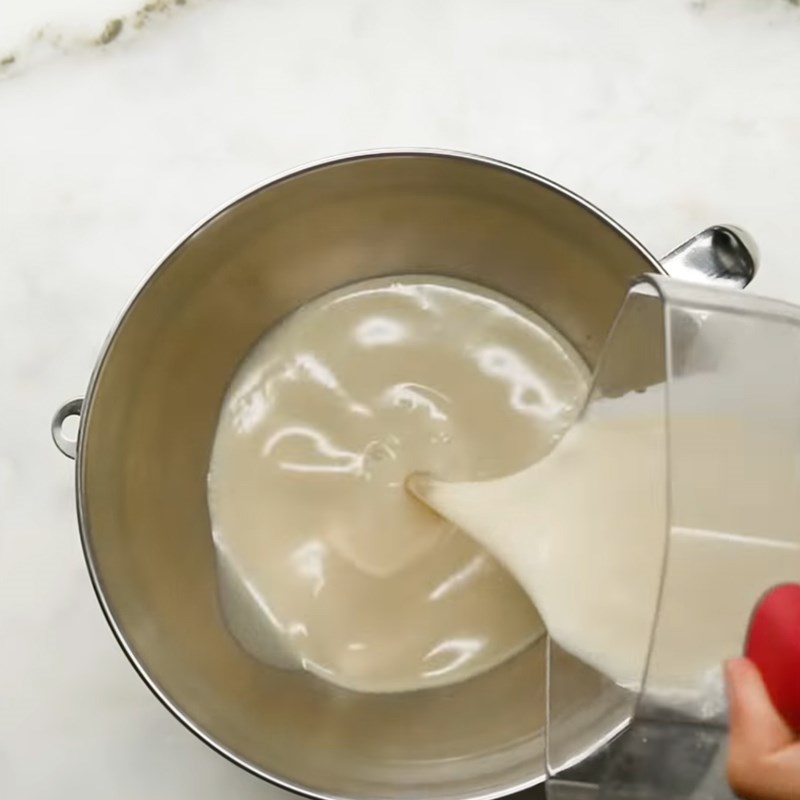 Bước 2 Làm kem Kem hạt điều sữa dừa