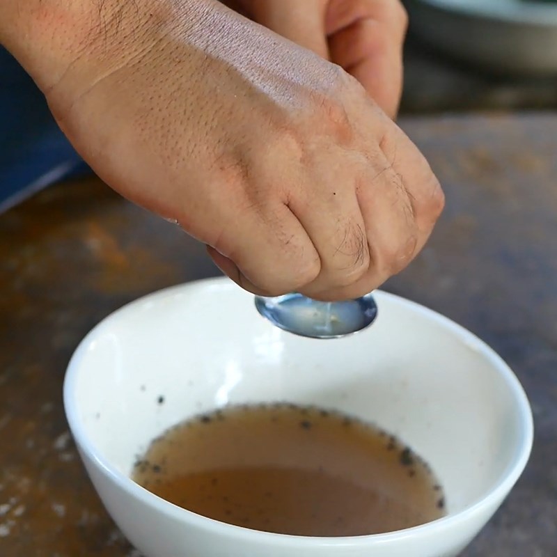Bước 5 Làm mắm trộn bún Bún vịt nướng