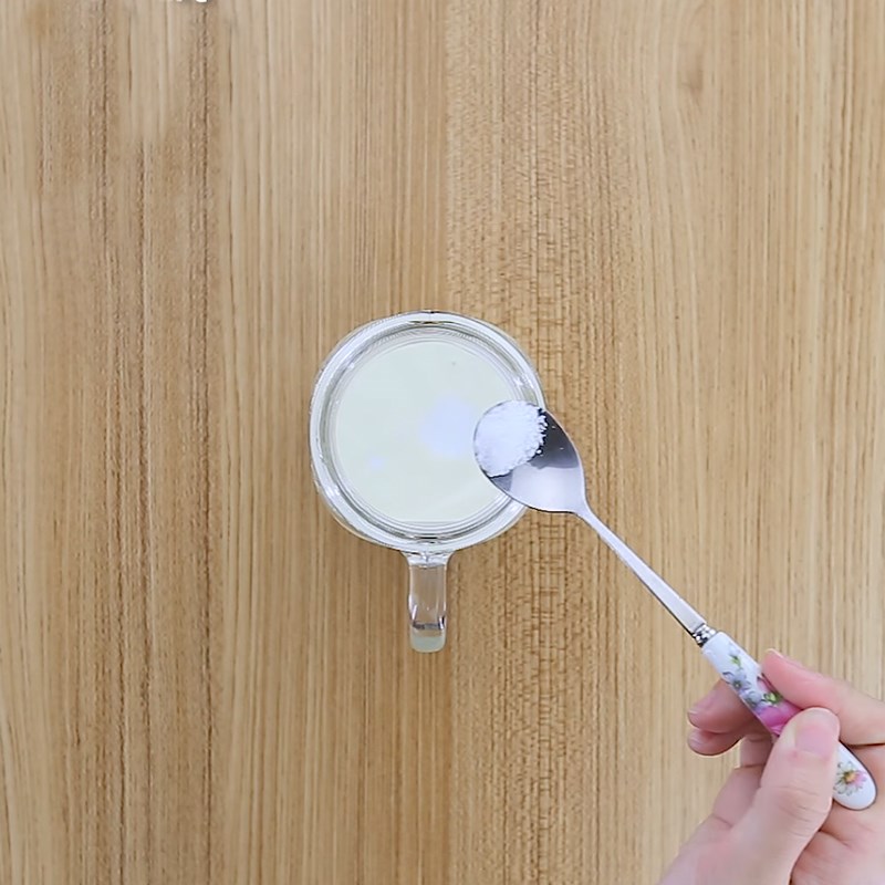 Bước 1 Làm milk foam (macchiato) Trà đen macchiato