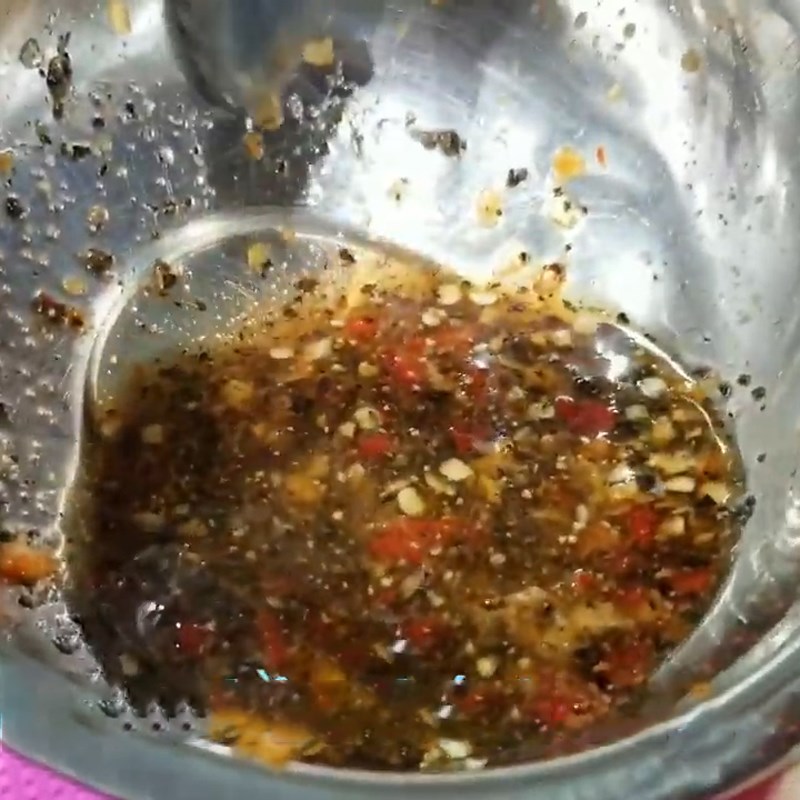 Bước 4 Làm nước chấm Cháo cá lóc nấu bầu