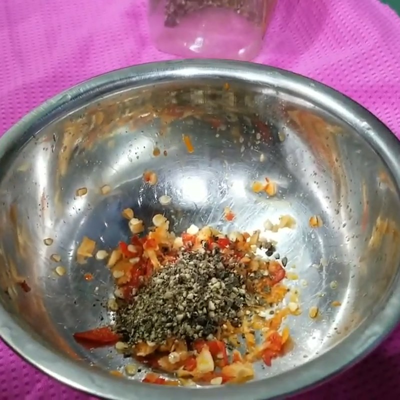 Bước 4 Làm nước chấm Cháo cá lóc nấu bầu