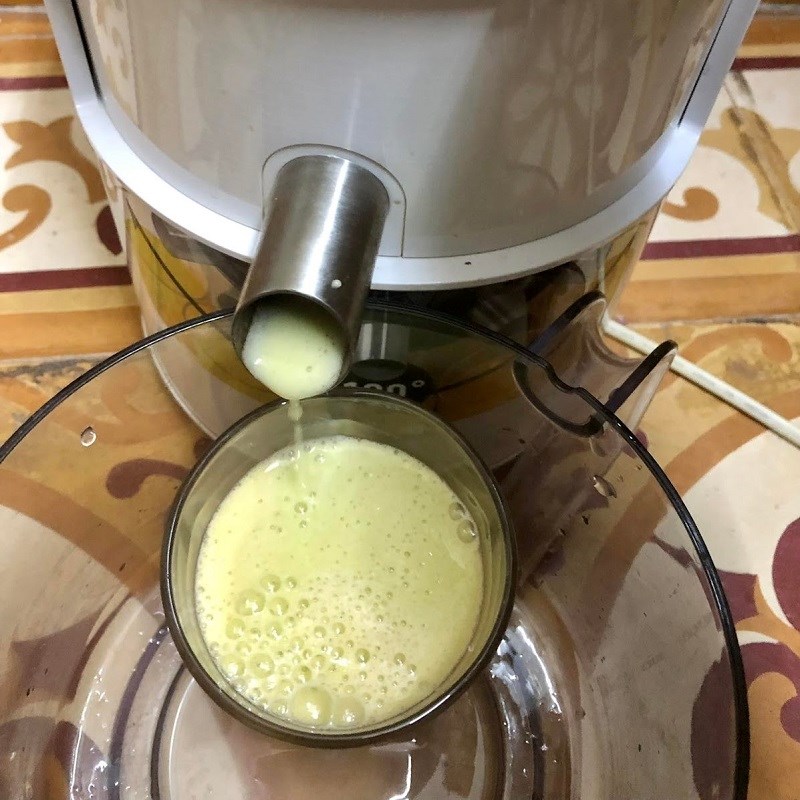 Bước 3 Làm nước ép dứa ổi Nước ép ổi không đá