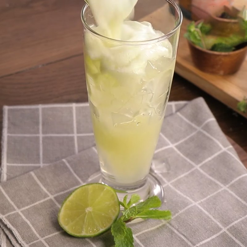 Bước 3 Làm nước ép nha đam dưa leo Nước ép nha đam dưa leo