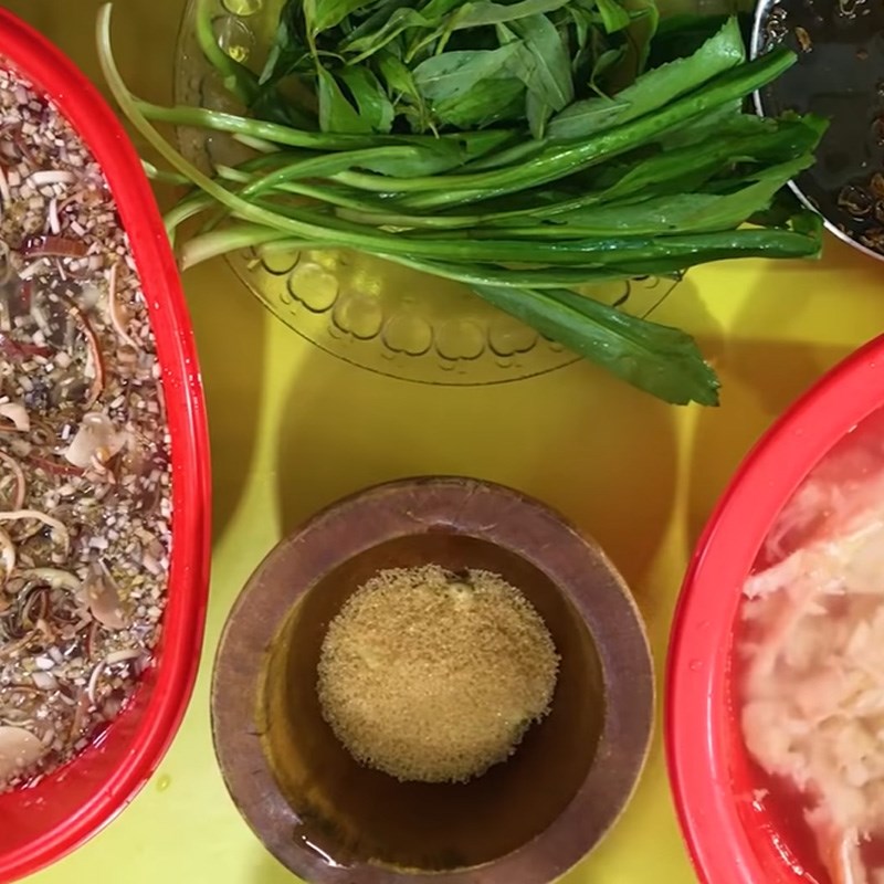 Bước 3 Làm nước gỏi Gỏi chân gà rút xương hoa chuối