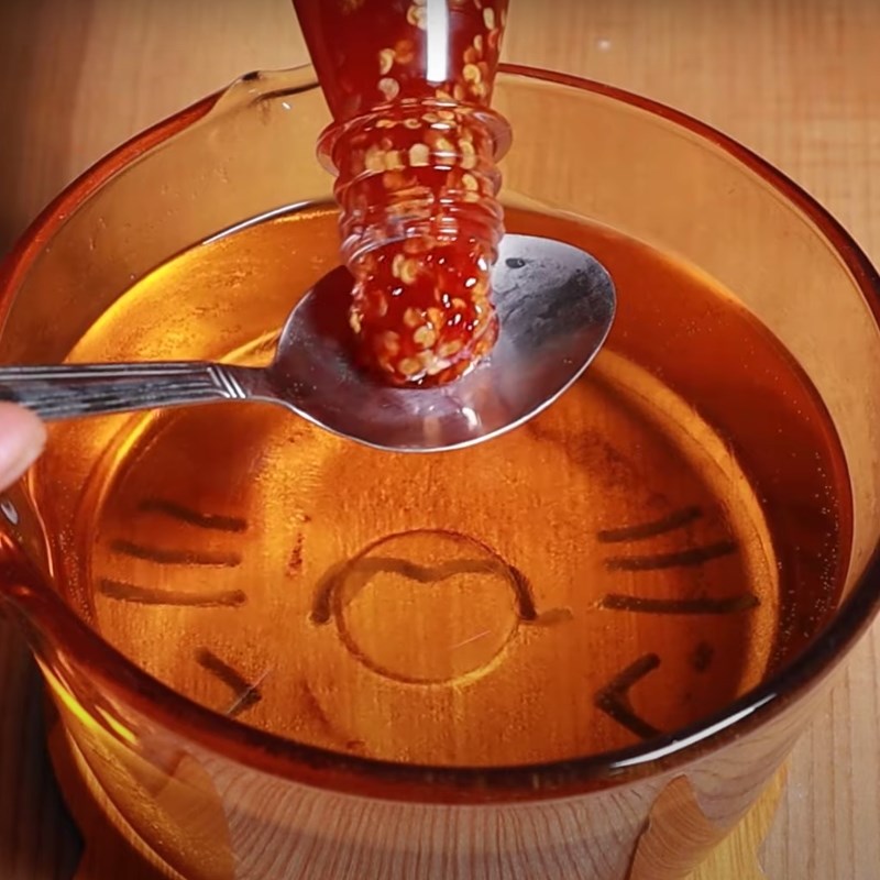 Bước 4 Làm nước ngâm gân bò Gân bò ngâm mắm