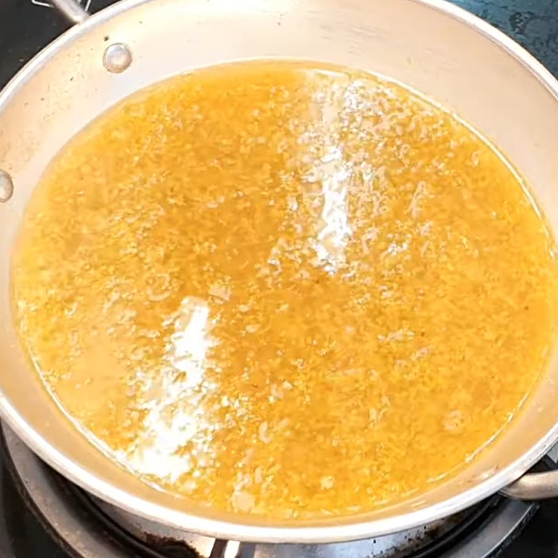 Bước 4 Làm nước tương hột Cá trê kho tương hột
