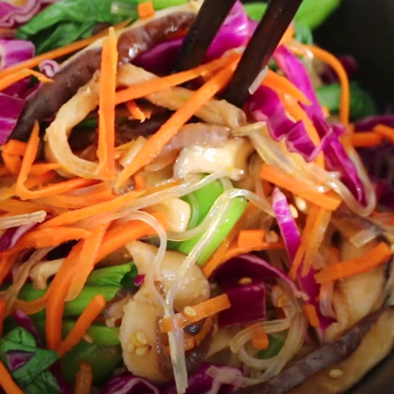 Bước 4 Làm nước tương trộn miến Miến trộn giảm cân eat clean