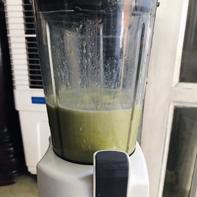 Bước 3 Làm sinh tố bơ Sinh tố bơ