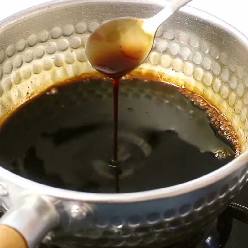 Bước 2 Làm sốt Cơm lươn Nhật Bản nướng sốt teriyaki