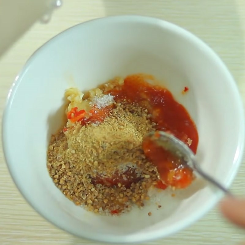Bước 2 Làm sốt chấm Sốt tiêu đen chao