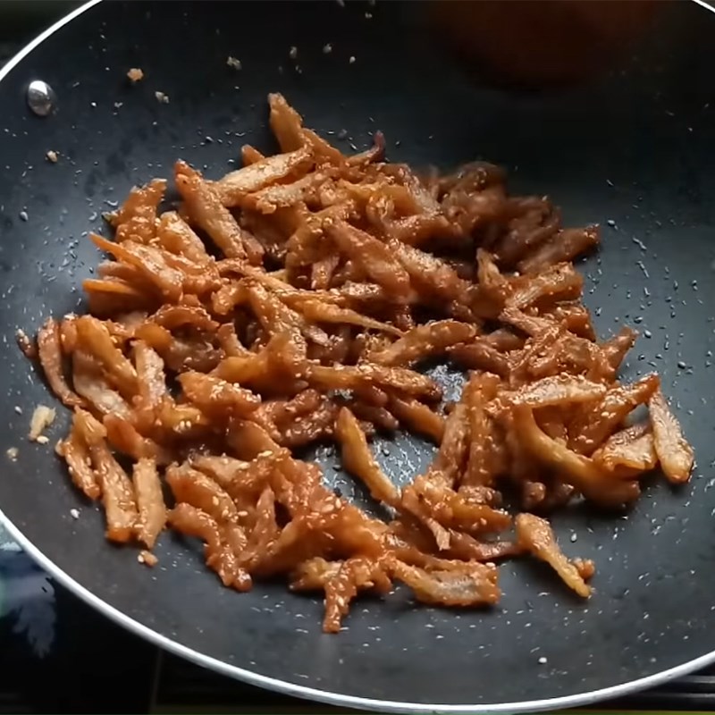 Bước 3 Làm sốt nước mắm Cá cơm chiên nước mắm