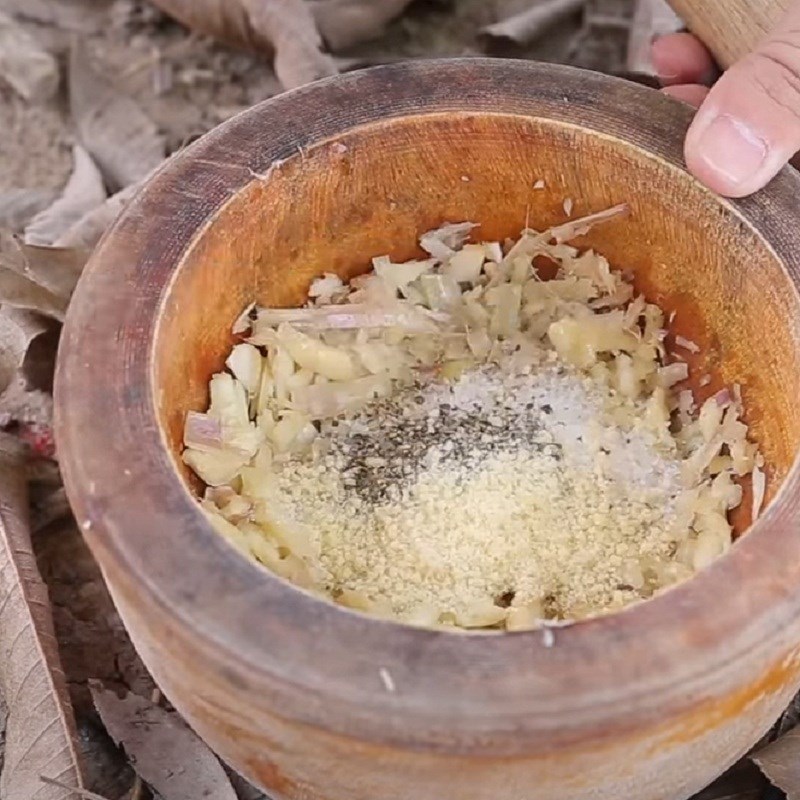 Bước 2 Làm sốt sa tế Ốc móng tay nướng sa tế