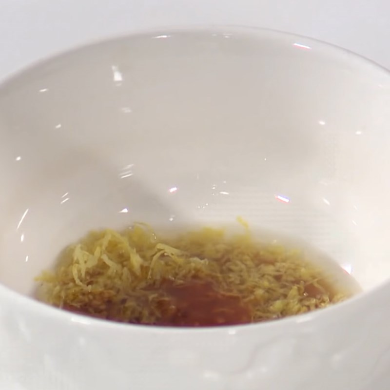 Bước 5 Làm sốt trộn Salad bí đỏ thịt gà nướng