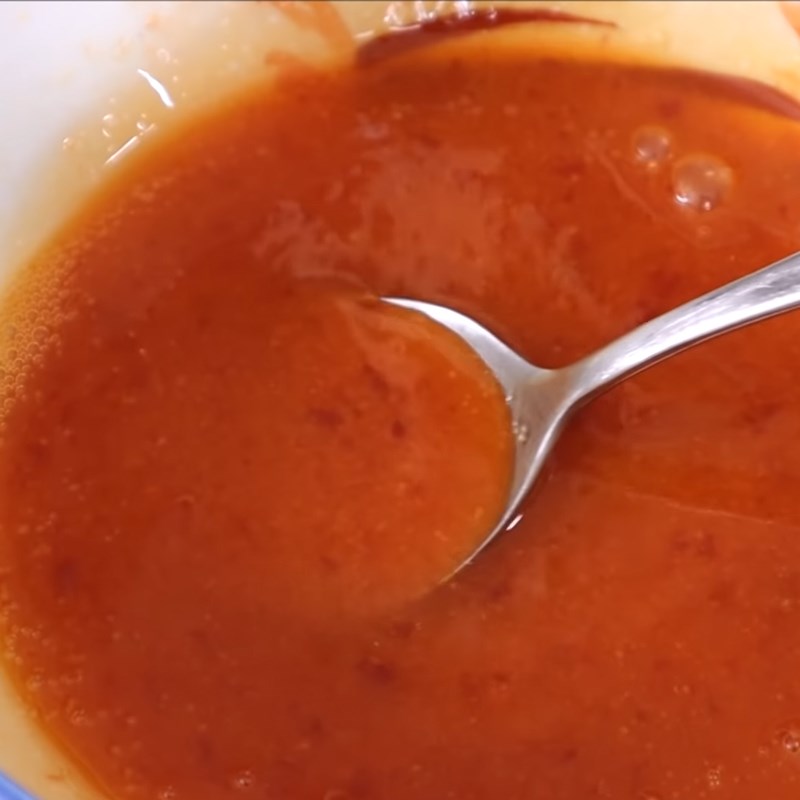 Bước 5 Làm sốt Gà chiên lollipop