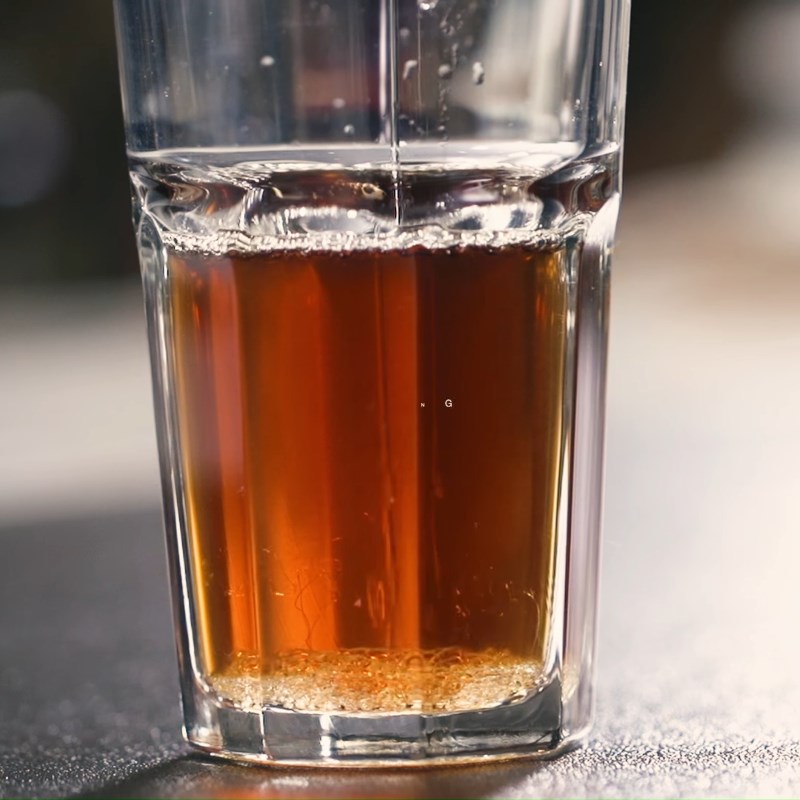 Bước 3 Làm trà đen macchiato Trà đen macchiato