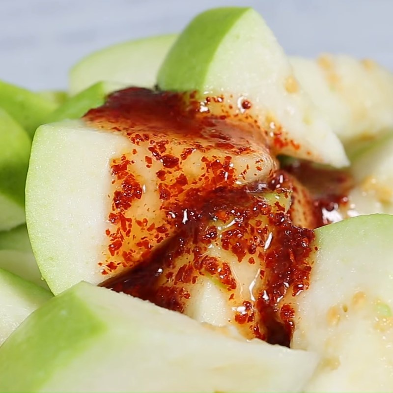 Bước 3 Làm trái cây dằm bò khô Cóc ổi xoài dầm bò khô