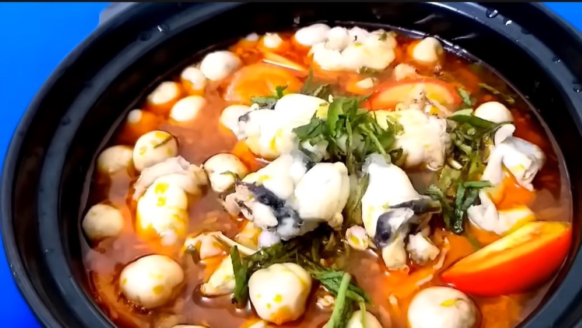 Lẩu ếch sa tế