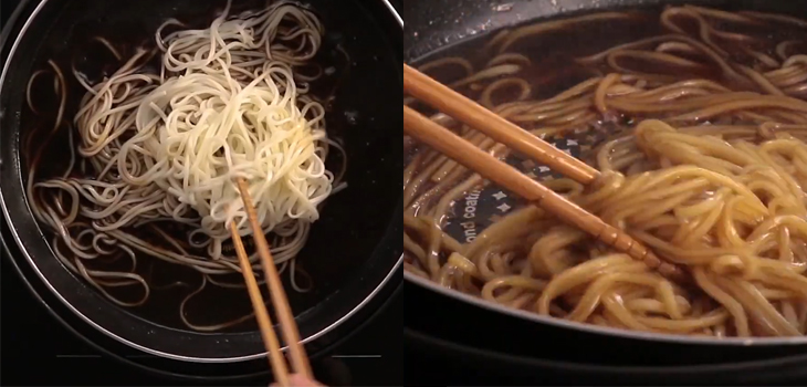 Bước 2 Nấu lẩu Lẩu sukiyaki