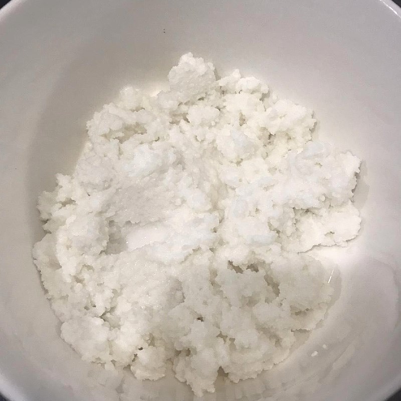 Bước 2 Lọc bột Bột gạo
