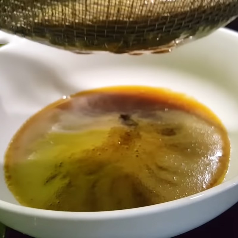 Bước 4 Lọc siro Siro húng quất (tắc) đường phèn diếp cá