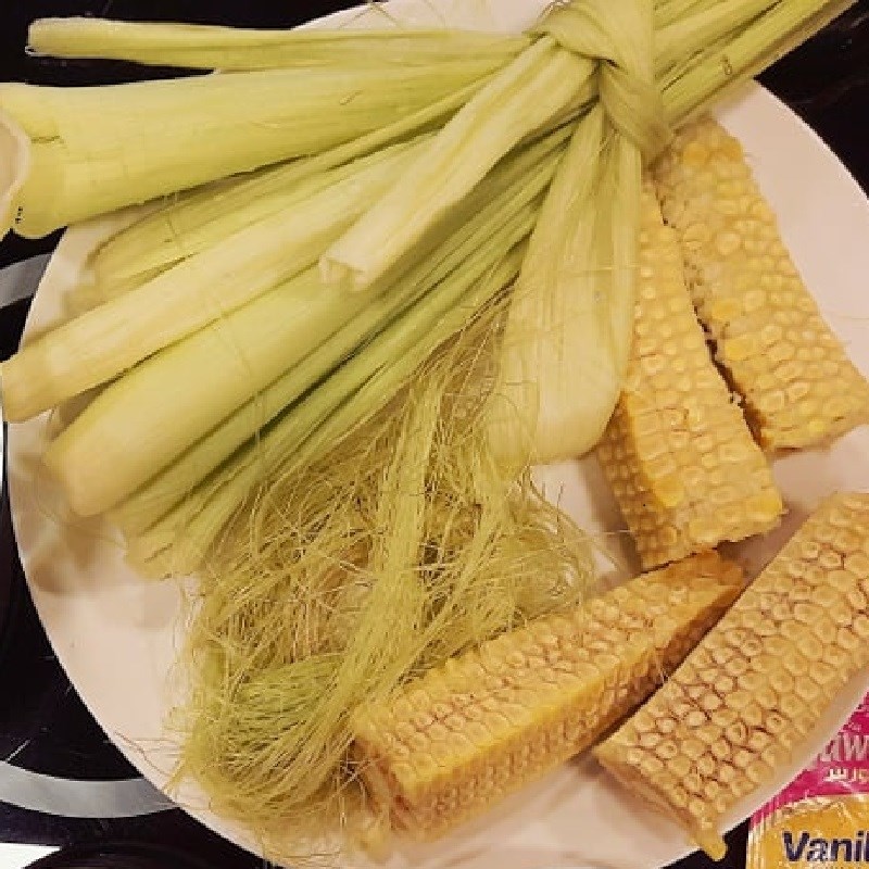 Bước 1 Sơ chế bắp Sữa bắp (công thức được chia sẻ từ người dùng)