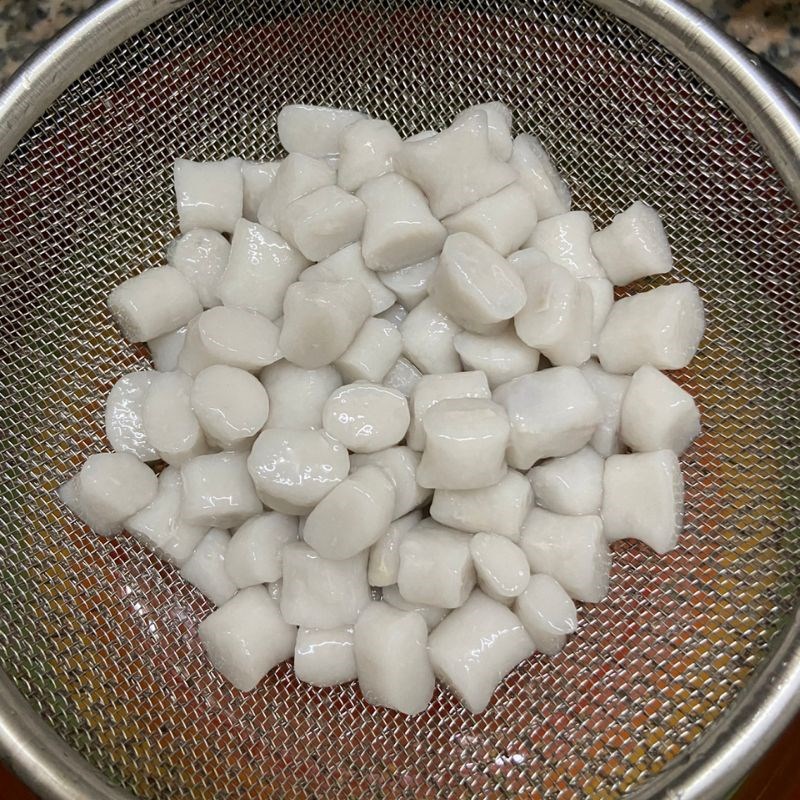 Bước 4 Luộc thạch khoai cao Thạch khoai môn